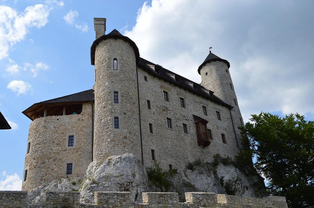 Zamek Bobolice na Jurze Krakowsko-Częstochowskiej